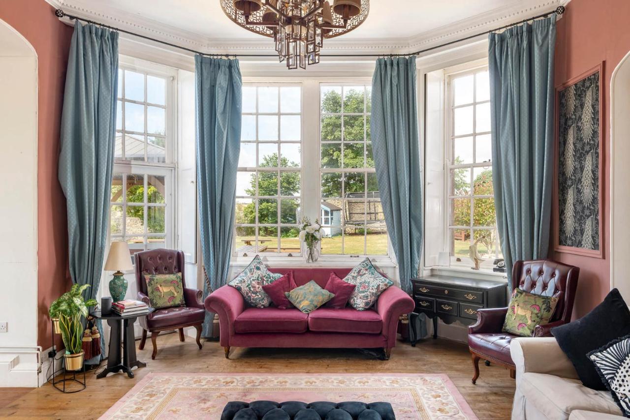 Cotswold Manor House - Country House Retreat With Hot Tub, Ideal For Large Groups Petty France 외부 사진